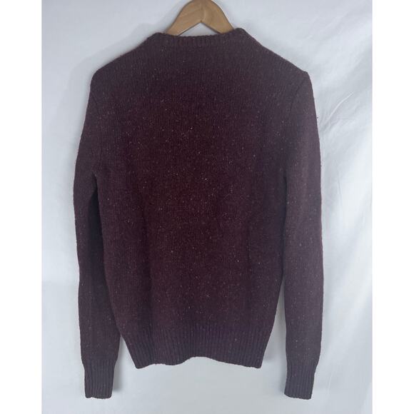 Madewell Women's Pullover Sweater Size XS Merino Wool Brown Long Sleeves - Picture 2 of 9